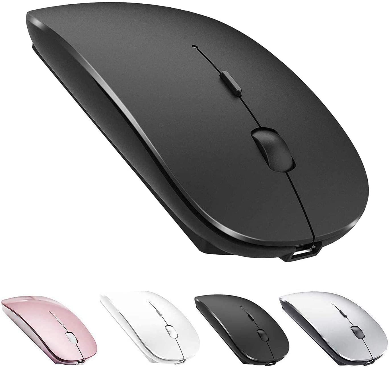 Bluetooth Mouse Rechargeable Wireless Mouse SourceInfi