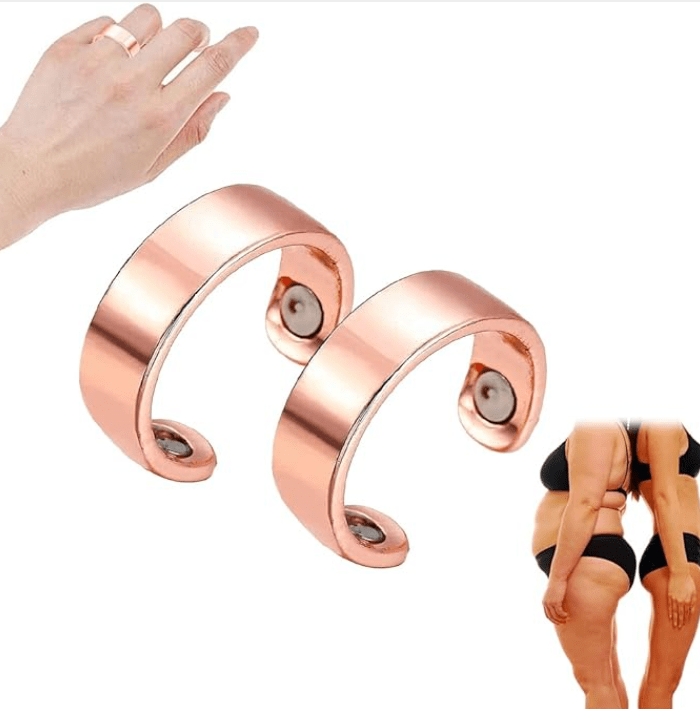 Magnetic Ring for Jewellery, Magnetic Therapy Ring (Multicolor, Pack of 2) - My Fashion Sell