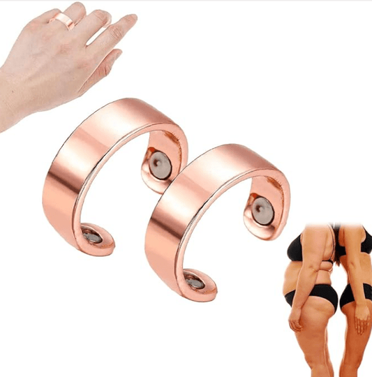 Magnetic Ring for Jewellery, Magnetic Therapy Ring (Multicolor, Pack of 2) - My Fashion Sell