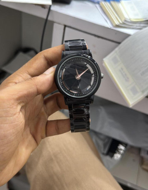 Mens New Car Wheel Rotating Wrist Watch Dropdash