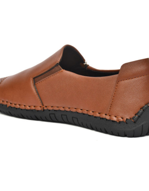 Mens Synthetic Slip on Formal Shoes Dropdash