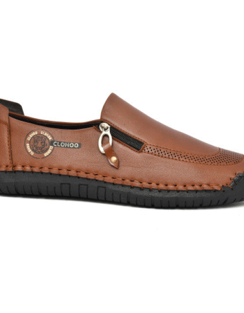 Mens Synthetic Slip on Formal Shoes Dropdash