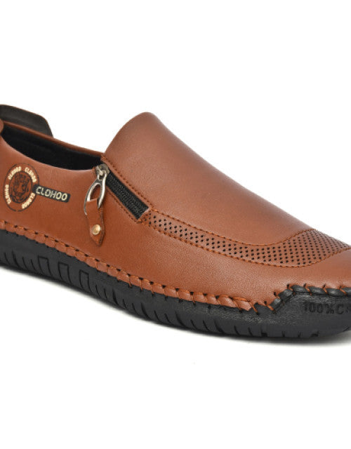 Mens Synthetic Slip on Formal Shoes Dropdash