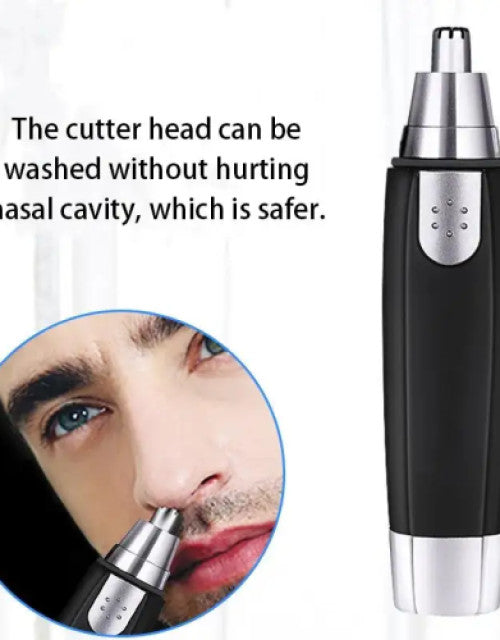 Nose Hair Trimmer Nose Hair Scissors Shaving Hair Removal Tool For Men and Women Dropdash