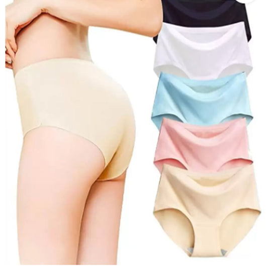 Pack of 4 Women Hipster Multicolor Seamless Panty - My Fashion Sell