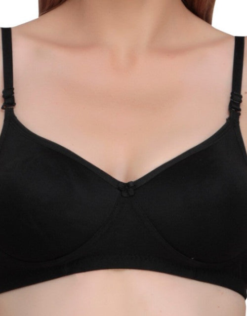 Pack of 5 Full Coverage Non-Padded Everyday Bra With All Day Comfort Dropdash