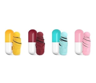 Pocket Umbrella UV Coated Ultra Light Mini Umbrella - My Fashion Sell