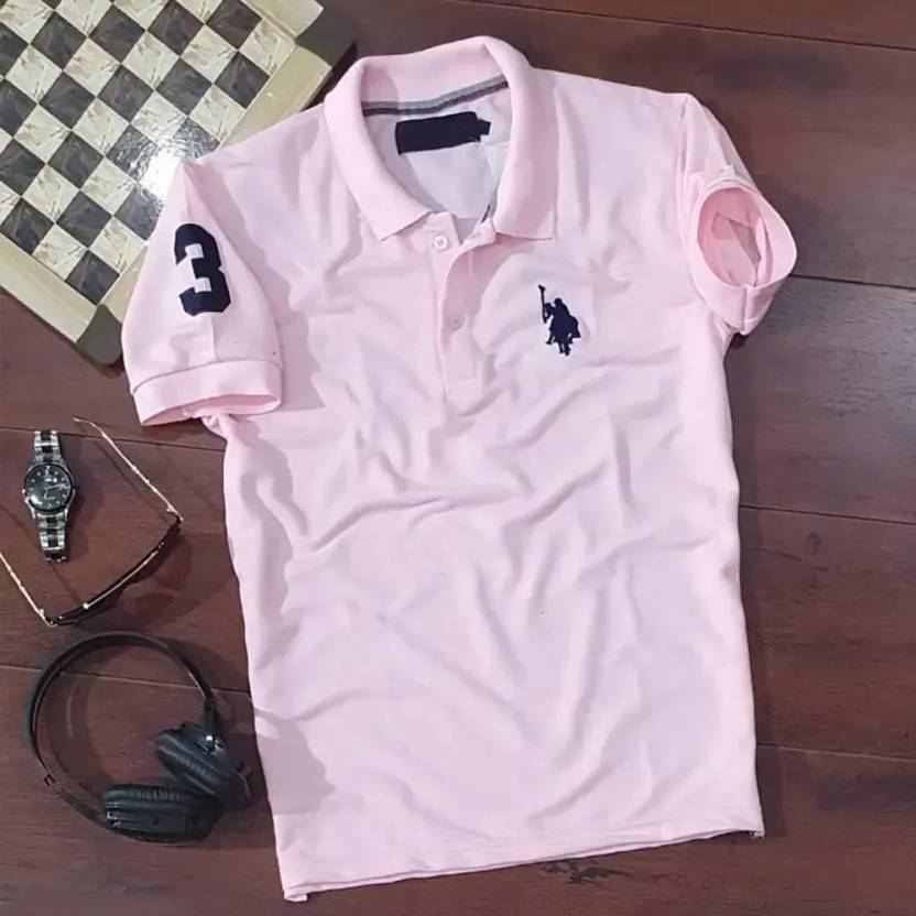 Polo Neck T-Shirt for Men (Multicolor, M) - My Fashion Sell
