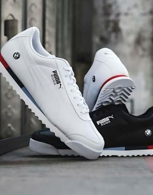 Puma Roma Shoes X BMW Motorsports Shoes For Men – White Dropdash
