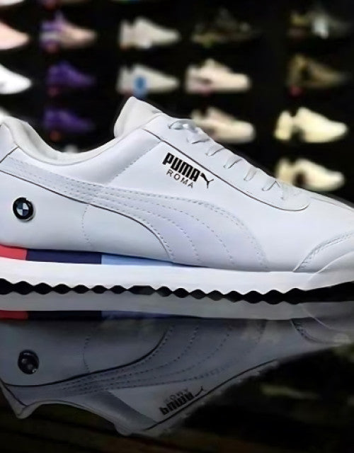 Puma Roma Shoes X BMW Motorsports Shoes For Men – White Dropdash
