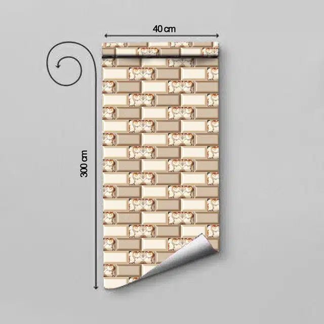 PVC Self Adhesive Wall Stickers (Multicolor, 300x40 cm) - My Fashion Sell