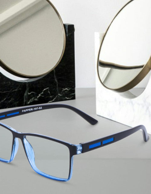 Rectangle Spectacle Frame For Men Dropdash