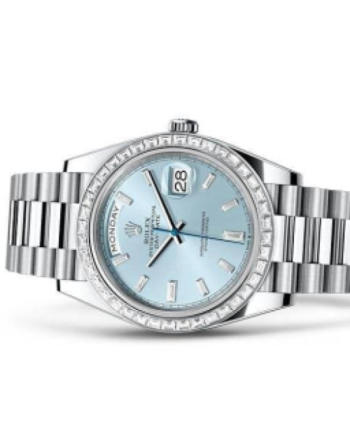 Rolex Day Date Ice Blue Dropdash