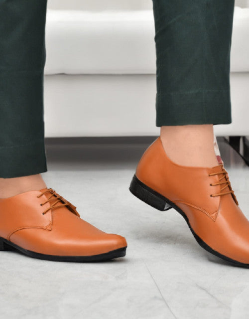 Round-Toe Lace-Up Shoes Dropdash