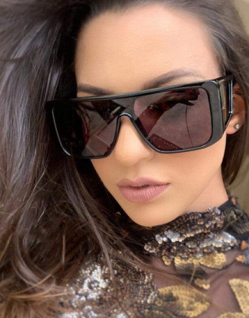 Shahid Kapoor, Sahil Khan Inspired Oversized Sunglasses for Men & Women (Black) Dropdash