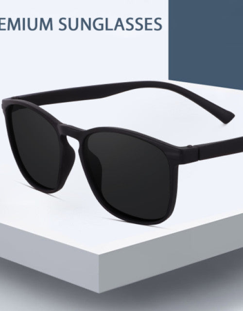 Sky Wing Round Latest Stylish UV Protected Sunglasses For Men & Women Black Dropdash