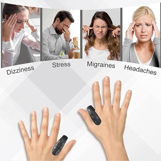 Sugar Control Acupressure Clip for Diabetics Sugar Control LI4 Acupressure Point Clip Headache Relief Products Migraine &Tension Relief (Pack of 2) - My Fashion Sell