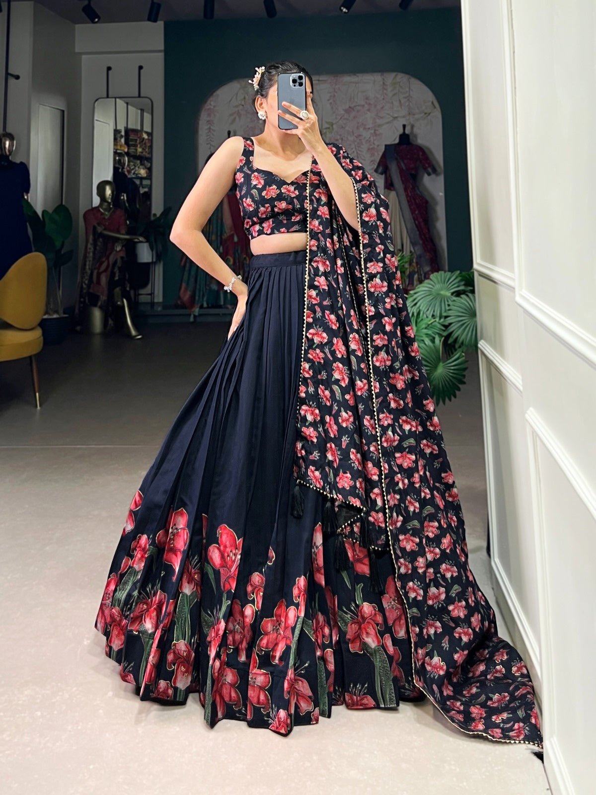 The Perfect Blend of Tradition And Sparkle Lehenga Choli - My Fashion Sell