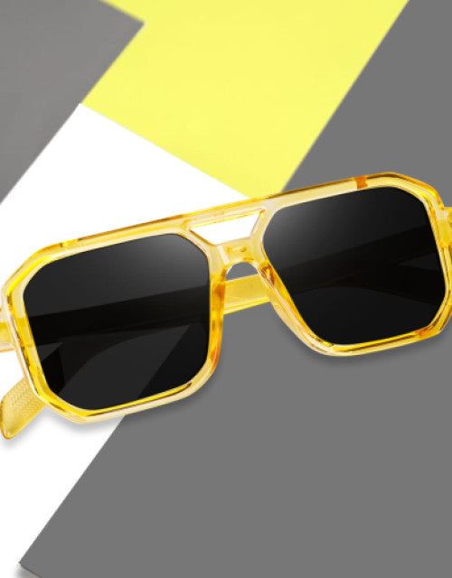 Unisex Square Sunglasses With UV Protected Lens Dropdash