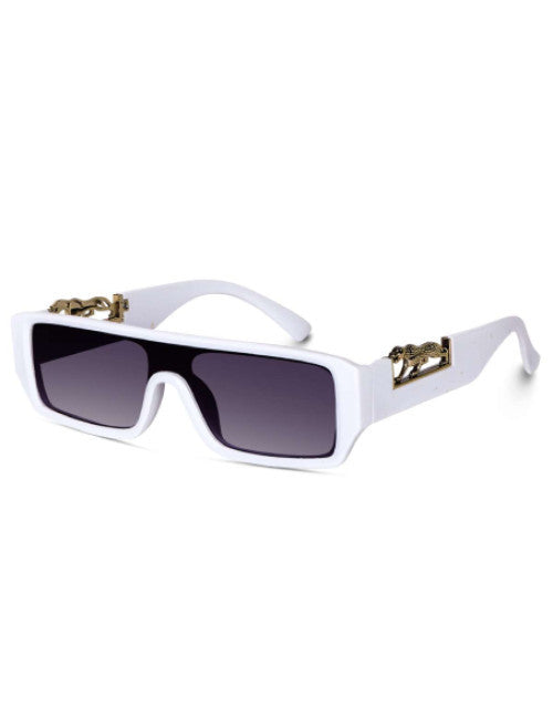 UV Protection Rectangular Sunglasses (Free Size) (For Boys & Girls, Violet) Dropdash
