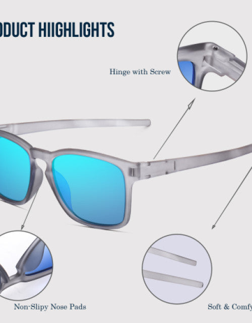 UV Protection, Riding Glasses Sports, Retro Square Sunglasses Dropdash