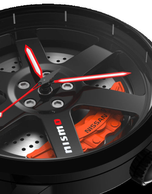 V9 GYRO Alloy Wheel Rotating Sports Watch for Men Dropdash