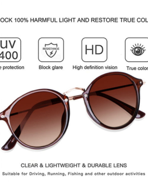 Women's Fashion Hot Tip Vintage Pointed Round Eye Sunglasses Dropdash