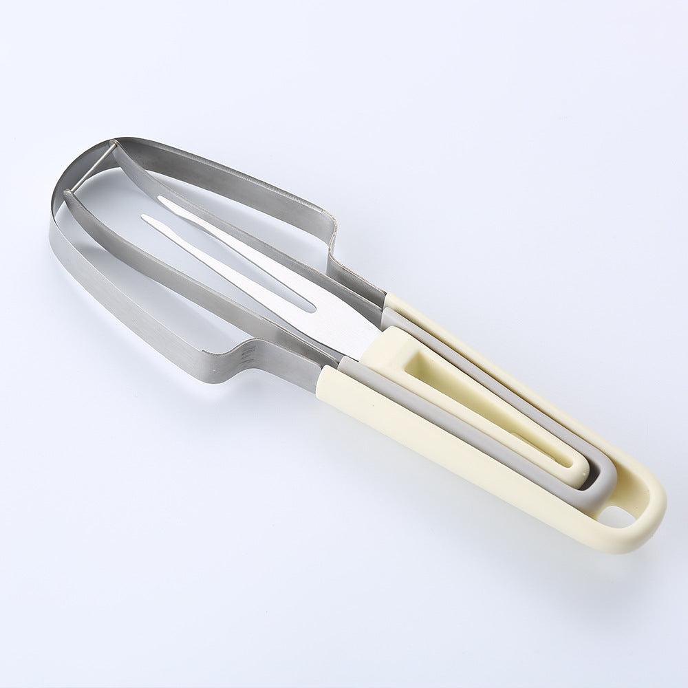 Kitchen Three-in-one Stainless Steel Fruit Cutting Gadget My Store