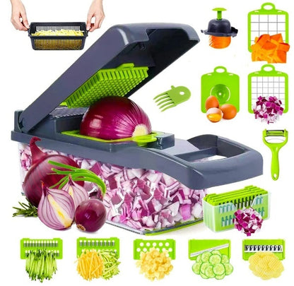 Chopper Storage Fantastic Kitchen Shred Dicing Slicer Vegetable Cutting My Store