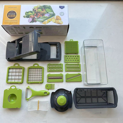 Chopper Storage Fantastic Kitchen Shred Dicing Slicer Vegetable Cutting My Store