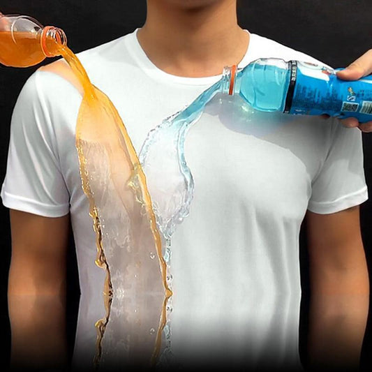 Quick-drying Waterproof Anti-fouling T-shirt Couple Half Sleeve Bottoming Shirt My Store