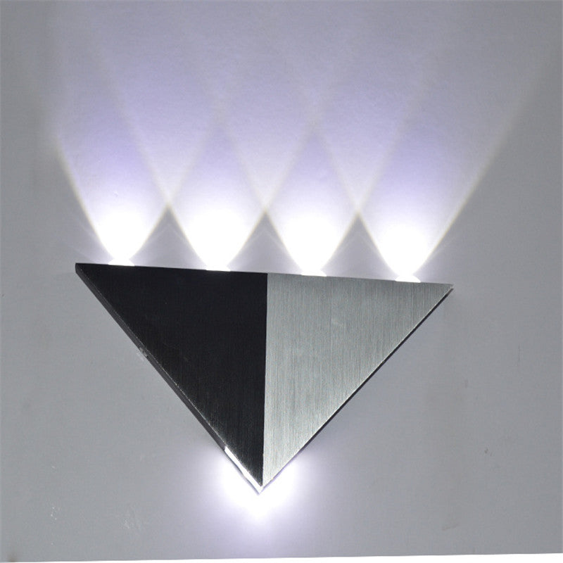 TV light triangle wall light triangle