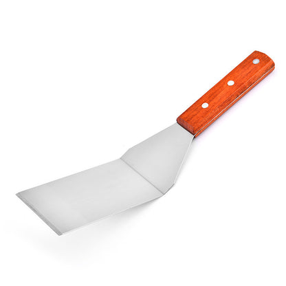 Stainless Steel Kitchen Shovel With Wooden Handle My Store