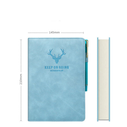 Deer Head Pattern Business Office Notebook My Store