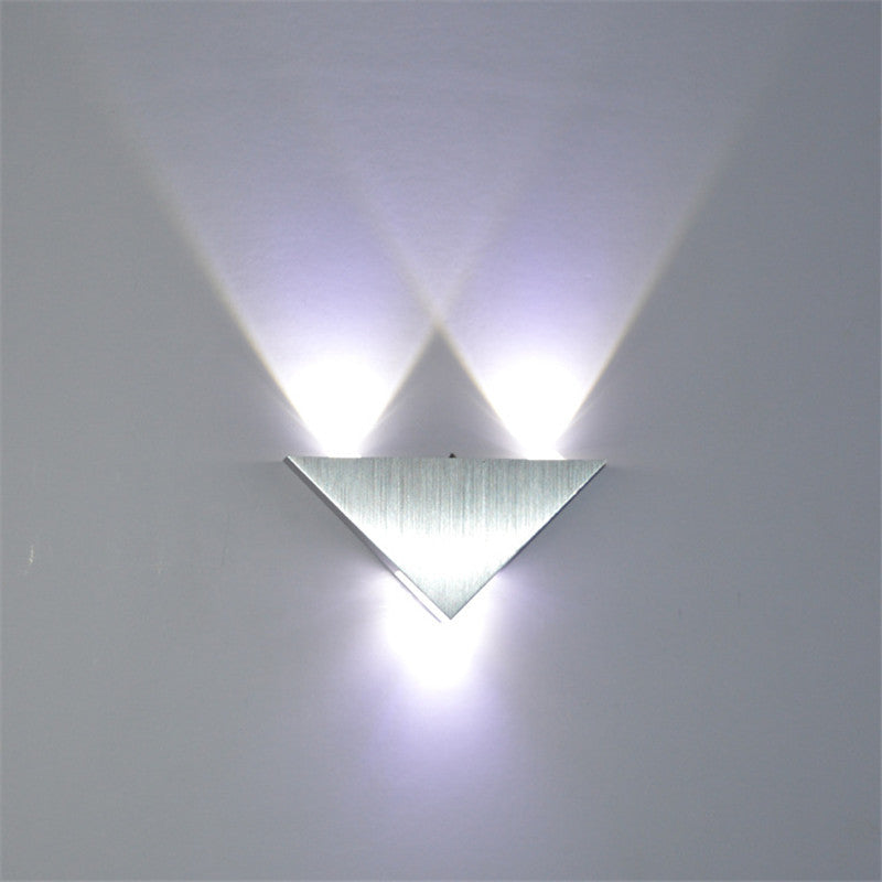 TV light triangle wall light triangle