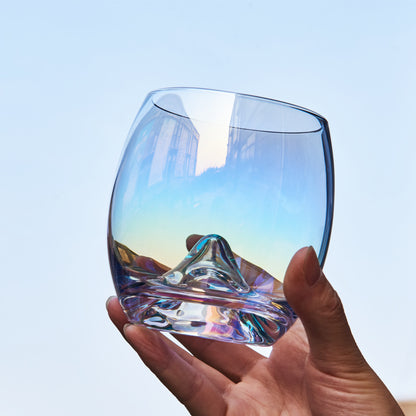 Nordic Colorful Glass Rainbow Glass Family Drinking Water Cup Dazzling Cup My Store