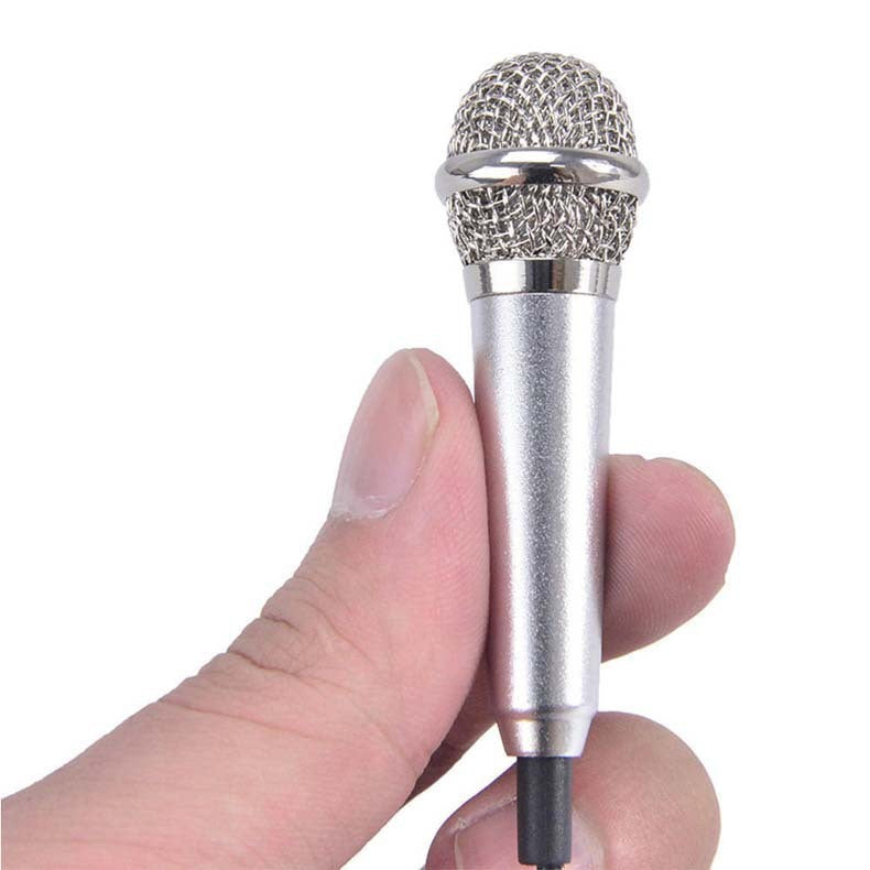 Mini Karaoke Condenser Wired 3.5mm Microphone Mic Mobile Phone For Android My Store