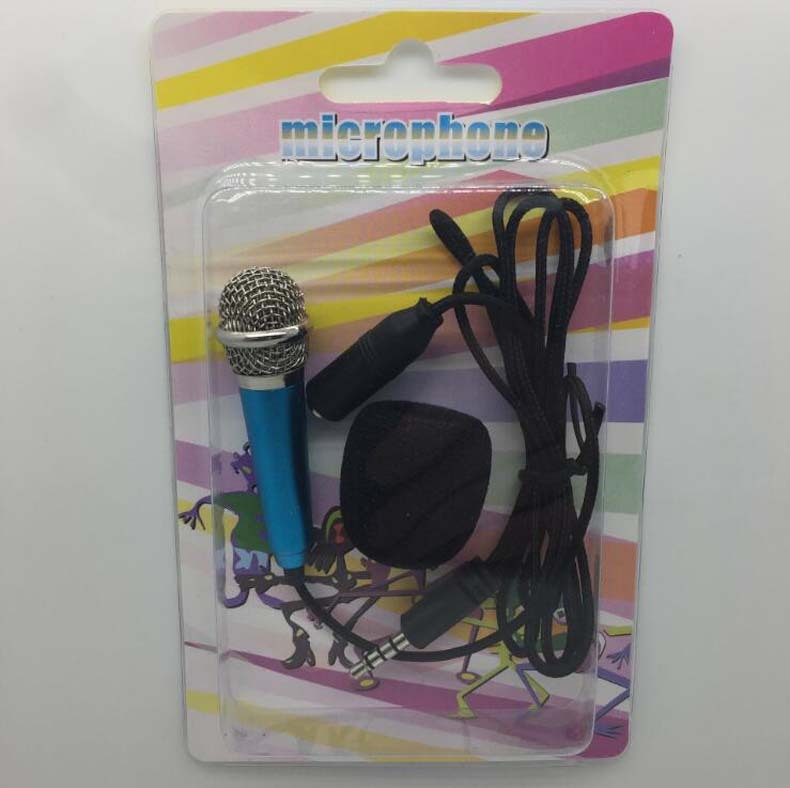 Mini Karaoke Condenser Wired 3.5mm Microphone Mic Mobile Phone For Android My Store