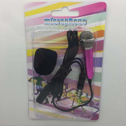 Mini Karaoke Condenser Wired 3.5mm Microphone Mic Mobile Phone For Android My Store