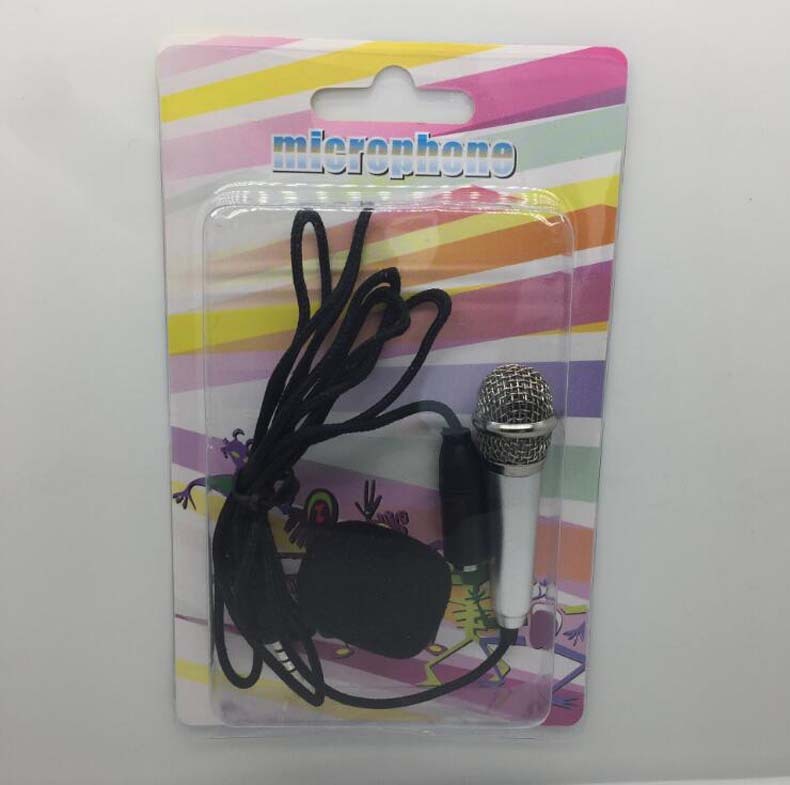 Mini Karaoke Condenser Wired 3.5mm Microphone Mic Mobile Phone For Android My Store