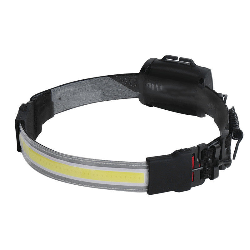 Cob LED Headlamp Built-in Battery Rechargeable Head Waterproof Lamp My Store