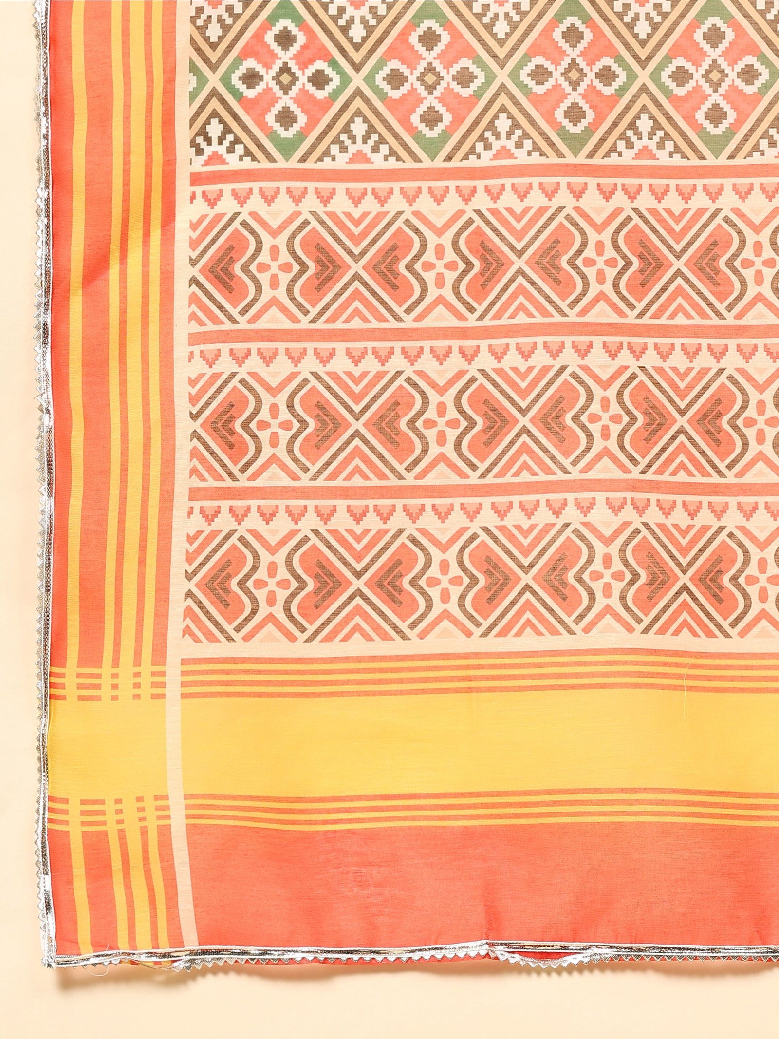 Yellow Colour Blend Silk Embroidery Work Party Wear Kurta Pant Dupatta Set For Women's Dropshipera