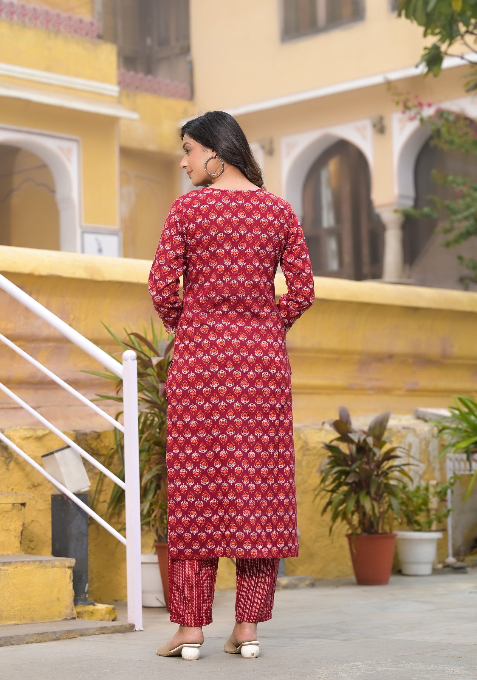 Beautiful and Elegant Designer Kurta Set with Bottom and Dupatta Dropshipera