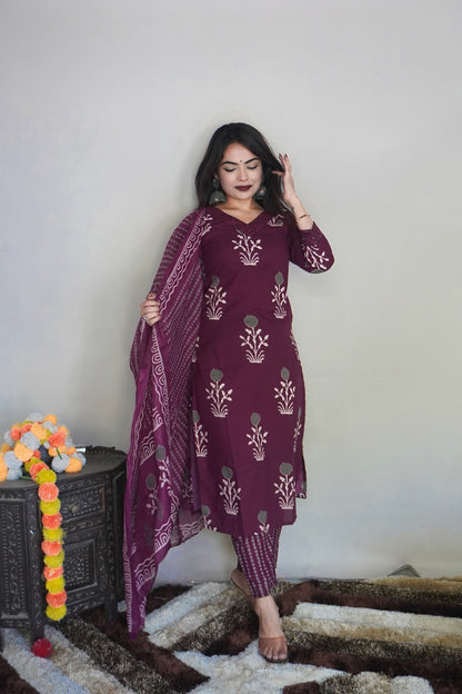 New Beautiful Design Rayon Suit With Bottom And Dupatta Dropshipera