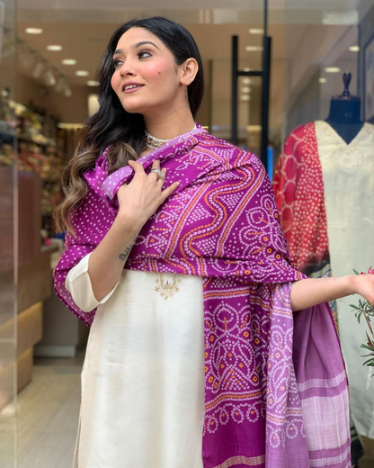 Embroidary Print Kurti With Pant and Beautiful  Printed Dupatta Dropshipera