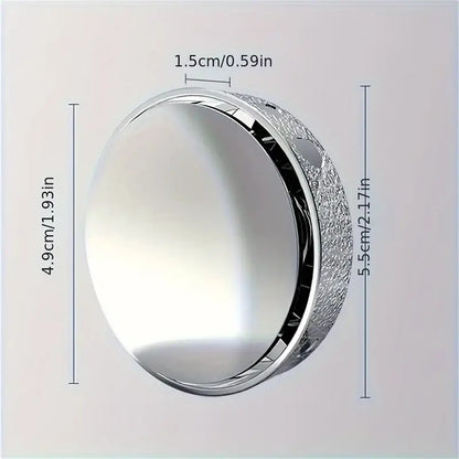 360 Degree Car Wide Angle Round Convex Blind Spot rear Mirror for Cars/Bikes/Motorcycle Mojo