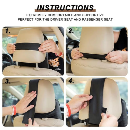 Memory Foam Car Head Rest Mojo