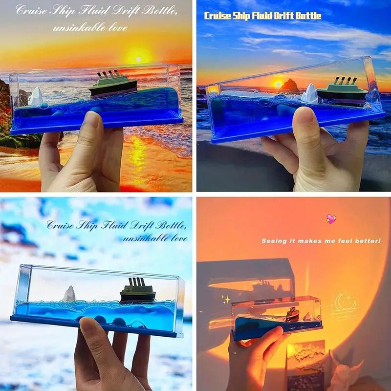 Liquid Wave Cruise Ship Decoration Mojo