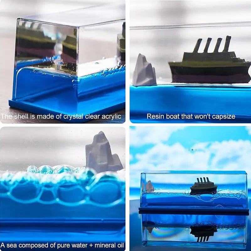 Liquid Wave Cruise Ship Decoration Mojo