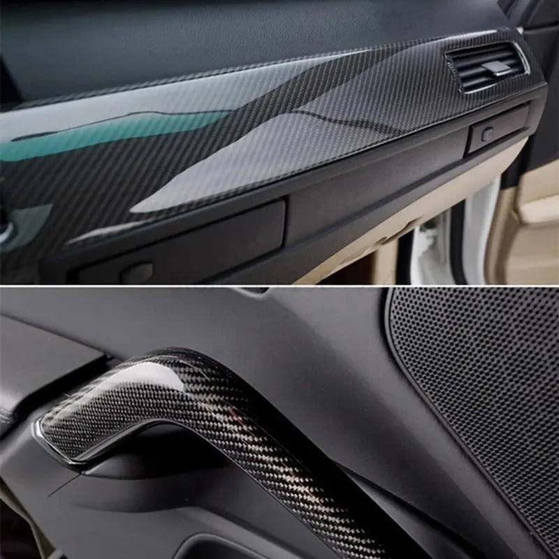 High Gloss Anti Scratch Black Carbon Fiber Paint Protection Film Tape Mojo